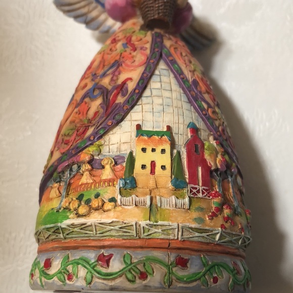 Vintage Fall Themed Jim Shore Bountiful Angel - Picture 6 of 8